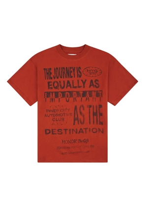 Honor The Gift Traveled Journey T-shirt - Brown