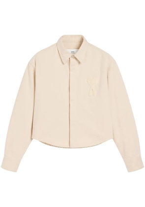 AMI Paris Ami de Coeur shirt - Neutrals