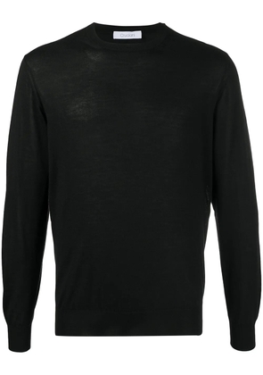 Cruciani crew neck knit jumper - Black
