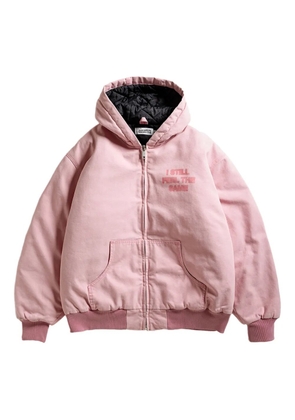 Anti Social Social Club Missing Work hooded jacket - Pink