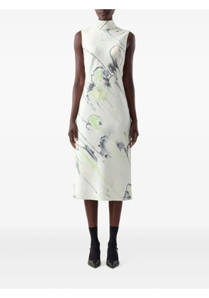 Jason Wu Collection floral-print midi dress - White