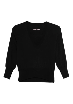 Alberta Ferretti V-neck top - Black