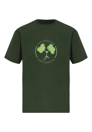 Amir Slama graphic-print T-shirt - Green