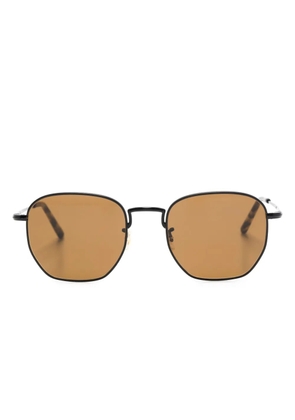 Oliver Peoples hexagnal-frame sunglasses - Black