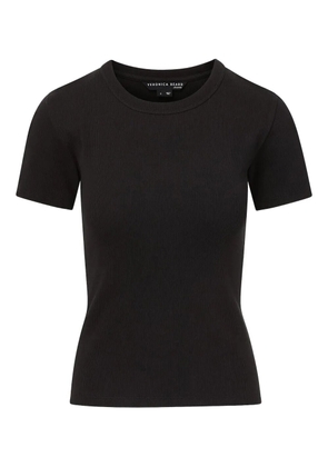Veronica Beard ribbed crew-neck T-shirt - Black