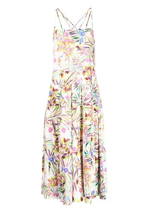 Bambah Sarah floral-print midi dress - Multicolour