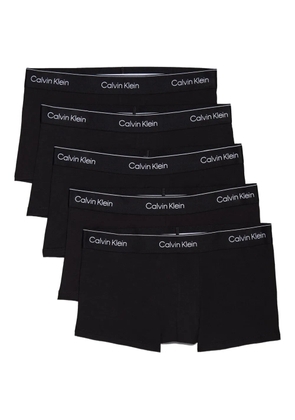 Calvin Klein Underwear logo-waistband boxers (pack of five) - Black