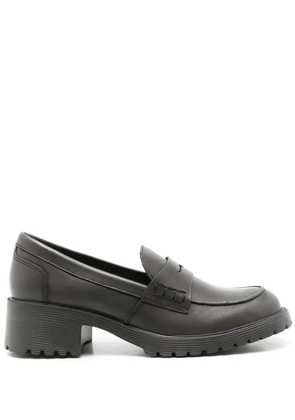 Sarah Chofakian Ully 45mm leather loafers - Black