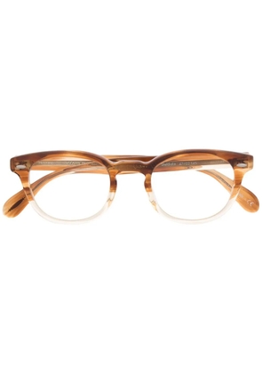 Oliver Peoples Sheldrake glasses - Brown