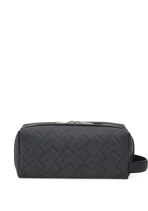Ferragamo monogram wash bag - Black