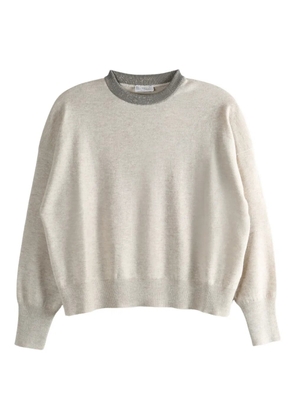 Brunello Cucinelli crew-neck sweater - Neutrals