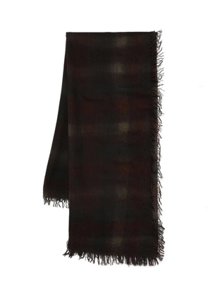 Faliero Sarti Tedora frayed scarf - Brown