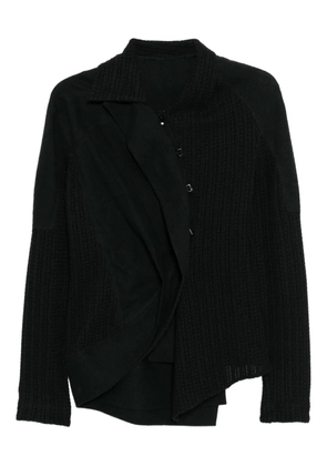 YEHUAFAN buckle-on blouse - Black