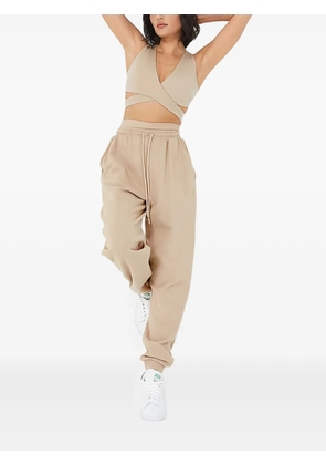 SQUATWOLF criss-cross sports bra - Neutrals