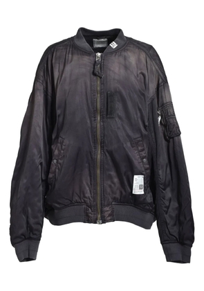 Maison MIHARA YASUHIRO zip-up bomber jacket - Black