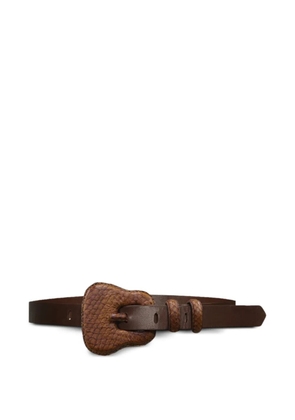 Johanna Ortiz Traditions textured belt - Brown