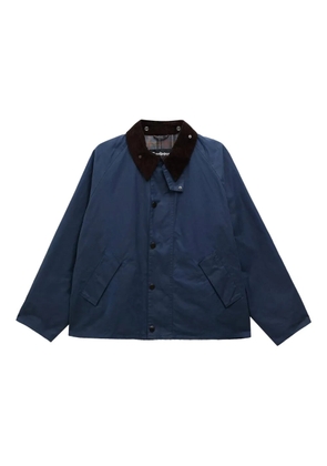 Barbour corduroy collar cotton jacket - Blue