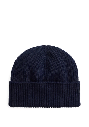 Ralph Lauren Purple Label ribbed cashmere hat - Blue