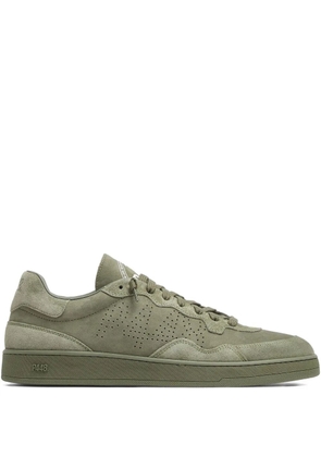 P448 Vert logo-perforated sneakers - Green