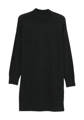 Barbour International crew-neck midi knitted dress - Grey