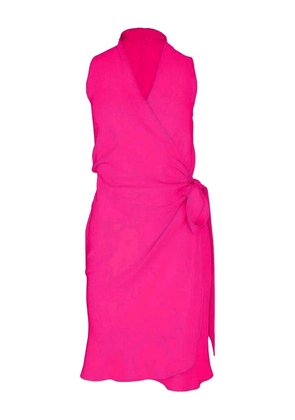 Peter Cohen Yard silk midi dress - Pink