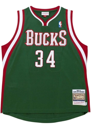 Mitchell & Ness 'NBA Milwaukee Bucks 2013 Giannis Antetokounmpo' basketball jersey - Green
