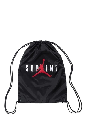 Supreme x Jordan drawstring backpack - Black