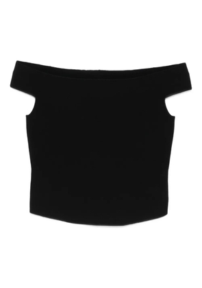 Simkhai dalton off shoulder top - Black
