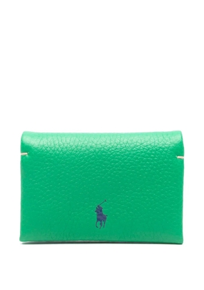 Polo Ralph Lauren Polo Pony-debossed wallet - Green