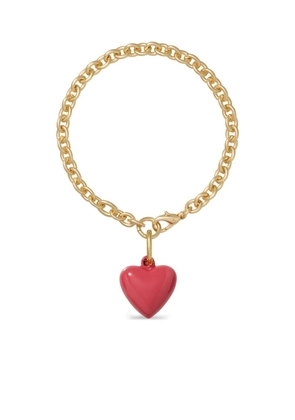 Roxanne Assoulin The Mini Puffy heart-charm bracelet - Gold