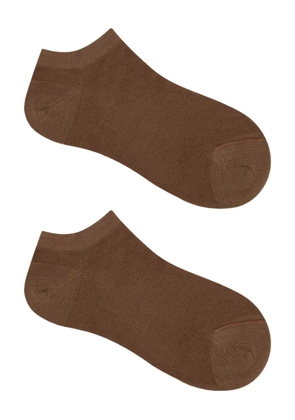 Zegna ankle socks - Brown