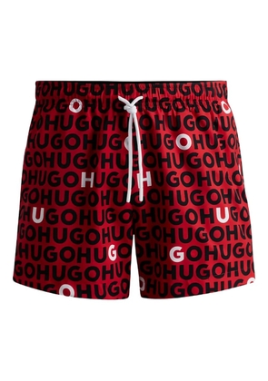HUGO Tortuga swim shorts - Red