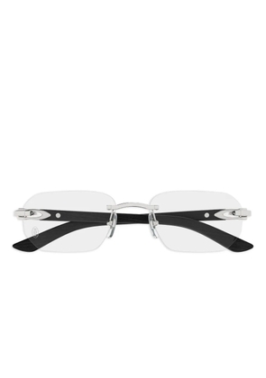 Cartier Eyewear rectangle-frame glasses - Neutrals