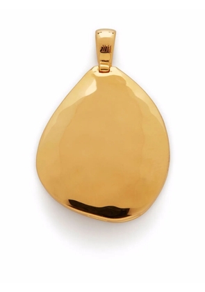 Monica Vinader Deia-pebble locket - Gold