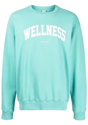 Sporty & Rich Wellness Ivy Crewneck - Faded teal - Blue