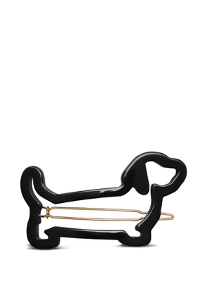 Thom Browne Hector dog-shape hair clip - Black