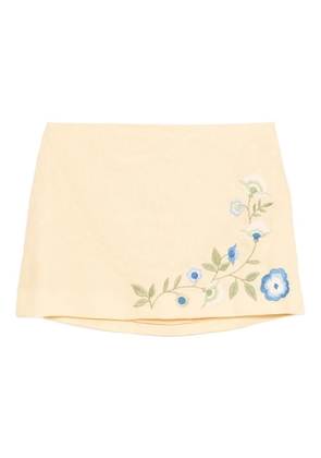 Reformation Ren skirt - Yellow
