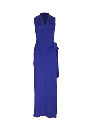 Peter Cohen Vickie silk maxi dress - Blue