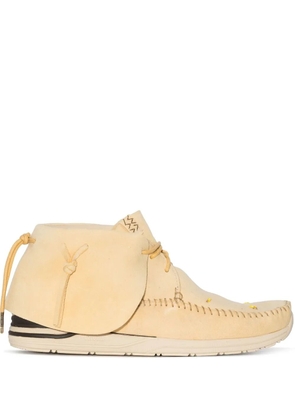 visvim lace-up ankle boots - Yellow