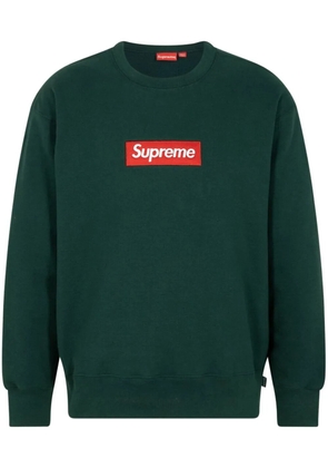 Supreme Box Logo crewneck sweatshirt - Green