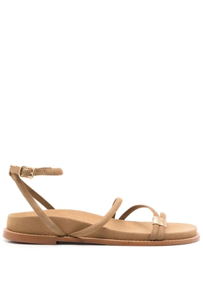 Lenny Niemeyer multi-strap leather sandals - Neutrals