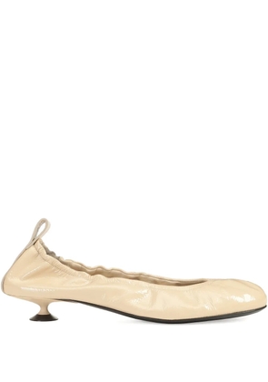 Sergio Rossi 25mm Orb leather pumps - Neutrals
