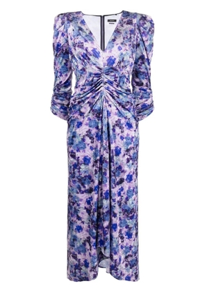 ISABEL MARANT Gilalbi floral-print dress - Purple