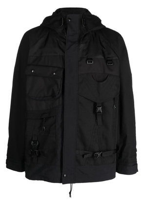 Junya Watanabe MAN hybrid backpack utility jacket - Black