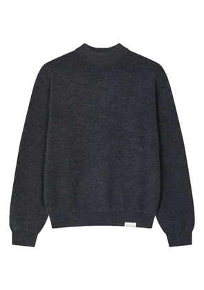 Man On The Boon. mock-neck sweater - Grey