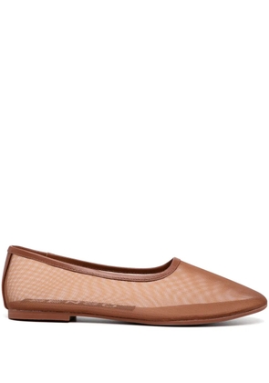 Senso Dena mesh ballerina shoes - Brown