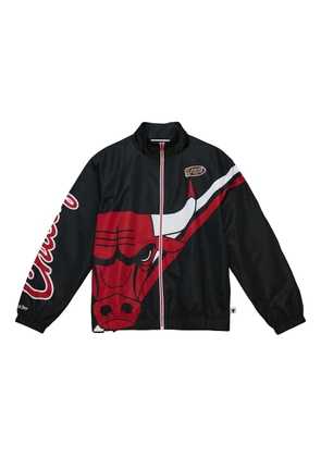 Mitchell & Ness x Vancouver Grizzlies 75th Anniversary Hardwood graphic lightweight jacket - Black