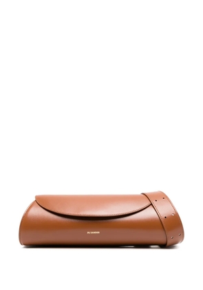 Jil Sander small Cannolo shoulder bag - Brown