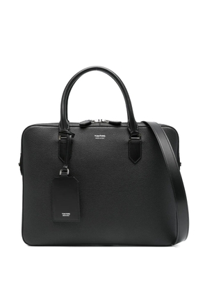 TOM FORD Elliot City zip-top handle briefcase - Black