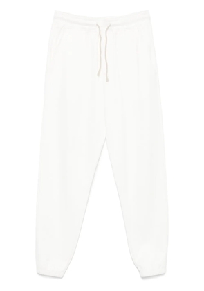 Eleventy jersey track pants - White